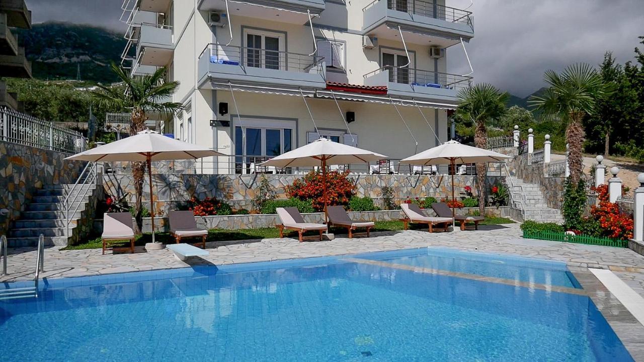 Perivolos Apartments Dhërmi エクステリア 写真