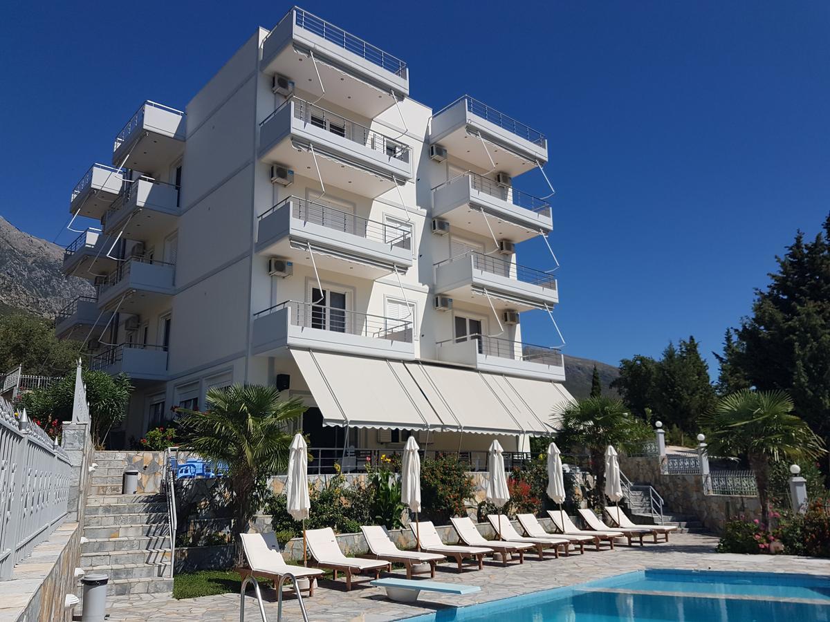 Perivolos Apartments Dhërmi エクステリア 写真